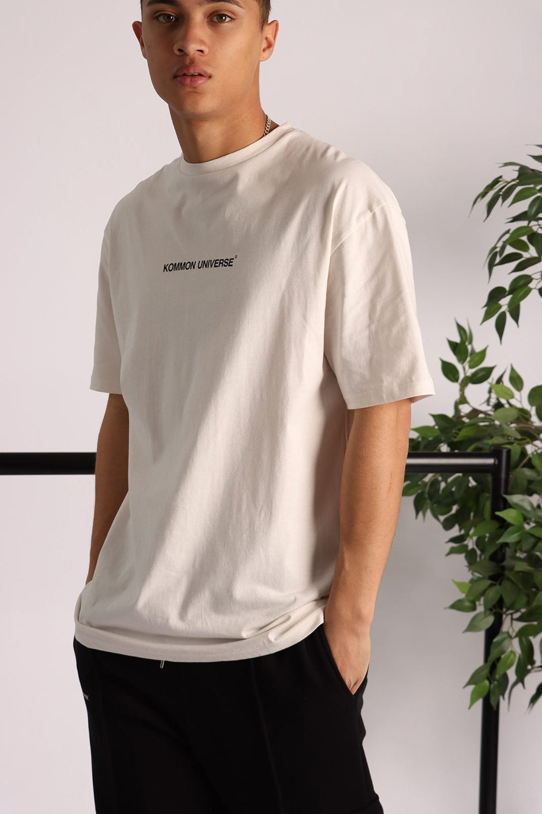ERASMUS Oversized T-Shirt - Off White